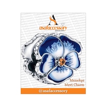 Mavi Menekşe Charm