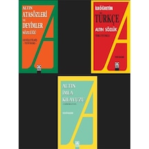 Altın Kitap Ilköğretim Türkçe Sözlük-imla Klavuzu-atasözü Ve Deyimler Sözlüğü--3 Kitap--