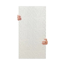 Kendinden Yapışkanlı Akustik Keçe Panel, 52x98 Cm, 10 Adet Açık Gri