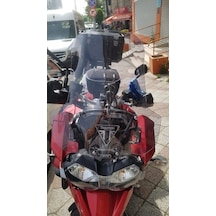 Zeus Motor 2012-2016 Triumph Tiger Explorer 1200 Uyumlu Ön Cam Açık Füme