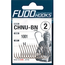 Fudo 1001 Chınu, No:5, Black Nıkel, 18p Olta İğnesi