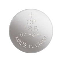 GP 186 LR43 1.5V Alkalin Blister Düğme Pil 5'li