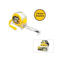12 Adet 3mt X 16mt Şeffaf Stoplu Şerit Metre 5399 1