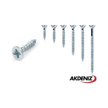 Akdeniz Sunta Vidası 6,0x180 Çinko 5 Paket