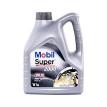 Mobil Super 2000 X1 10W-40 Semi Sentetik Motor Yağı 4 L