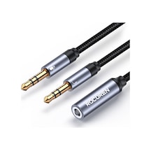 Rocoren Hi-fi Trrs Mikrofon Ve Kulaklık Ayırıcı 3.5mm Y Jack Kablo