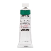 Schmincke Mussini Artist Yağlı Boya 35 ML Seri 3 518 Helio Green Deep