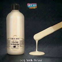 Su Bazlı Geri Dönüşüm Boyaları - 003 Antik Beyaz Ahşap, Taş Tozu, Hobi, Dıy