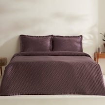 Karaca Home Alice Çift Kişilik Yatak Örtüsü Seti Mürdüm