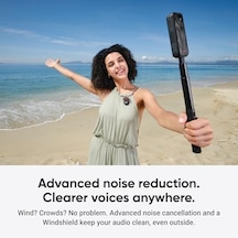 Insta360 Mic Air Verici, 7.9g Ultra Hafif, Kablosuz Mikrofon X5/x4/x4 Air/ace Pro 2/go Ultra, Gürültü Engelleme, Vlog, Akış