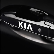 Kia Araba Kapı Kolu Araç Sticker Yapıştırma 8Ad