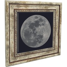 Dolunay Baskılı Taş Tablo 25x25