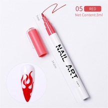 Nail Art Çizim Kalemi Kırmızı 53542-5