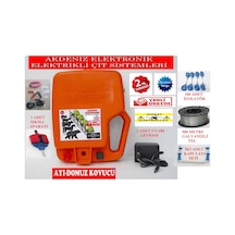 Ayı Domuz Kovucu Elektrikli Çit Cihazı Full Paket Bahçe Bekçisi