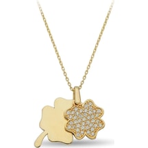 Yonca Altın Kolye 14k