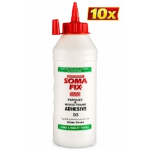 10 Adet Somafıx Parke Ve İskelet Tutkalı Yapıştırıcı 500 Ml Beyaz