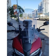 Zeus Motor 2017-2020 Honda Vfr 800 X Crossrunner Uyumlu Uzun Ön Cam Füme