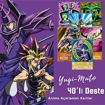 Yu-gi-oh Yugi Muto 40'lı Anime Deste