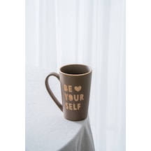 Acar Ruby Porselen Kupa Kahverengi - 530 Ml Kahverengi