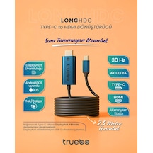 Truebo Longhdc Usb-c To Hdmı Dönüştürücü