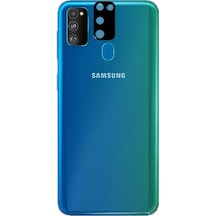 Galaxy M30S Zore 3D Kamera Camı Siyah