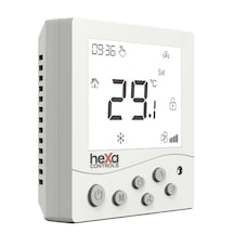 Hexa Controls RT226-R4-BM Modbus'lı Sıva Üzeri Fan-coil Termostat