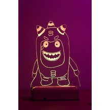 Çocuklar Için Hediye Oddbods 16 Renk Gece Lambası Çocuklar Için Hediye Oddbods 16 Renk Gece Lambası