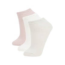 Defacto Kadın 3lü Pamuklu Patik Çorap B6056axnssf1