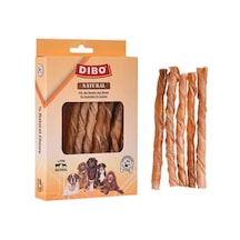 Natürel Burgu Çubuk Çiğneme Kemiği Köpek Ödülü 100 Gr 12 Cm