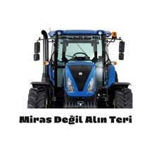 Miras Değil Alın Teri Traktör Güneşlik 80x8 Cm Case Tümosan Massey Erkunt Traktör Araba Sticker Çeşitleri