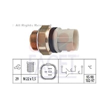 Vw Polo 1.4 16V Ahw 99-01 Fan Müşürü Üç Fişli95°C90°C102°C97°C