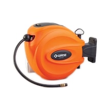 GROZ Hava/Su Hortum Makarası HRP/AW/15M/3-8/B