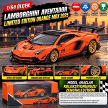 1/64 Lb Works Lamborghini Aventador Limited Edition Orange Mdx 2025 Çok Renkli