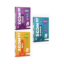 Günay Yayınları 8. Sınıf Zoom Fen + Türkçe + İnkılap 3 Lü Set
