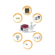 Kefo Bombus Eko Paket - Kefo Bombus Nargile Takımı - Kömür - Magma - Galvaniz Ocak-sipsi-iğne