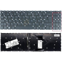 Acer Aspire 3 A315-22-45nw Uyumlu Notebook Klavyesi, Laptop Tuş Takımı Siyah Tr Işıklı