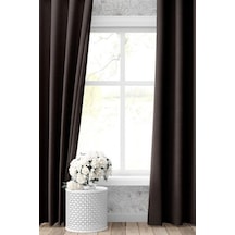 Blackout Kahverengi Karartma Fon Güneşlik Perde Kahverengi