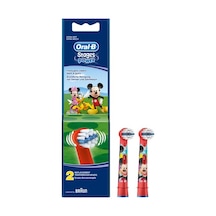 Oral-B Stages Power Mickey Mouse Elektrikli Diş Fırçası Yedek Başlığı 2'li
