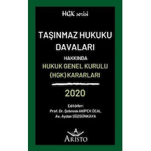 Taşınmaz Hukuku Davaları Hakkında Hukuk Genel Kurulu Kararları 20