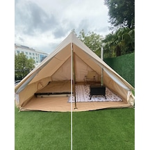 Campout - Pluton 3,20x3 Mt Kanvas Çadır Çok Renkli