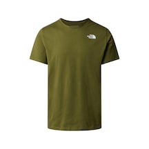 The North Face M Foundation Mountain Lines Graphic Tee Erkek T-shirt-28143-haki Haki