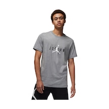 Nike Jordan Air Stretch Short Sleeve Tee Mens T-shirt Erkek Günlük Tişört Gri