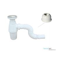 Gama Taslı Körüklü Lavabo Sifonu - Taslı Lavabo Sifonu - Sifon Gama Taslı Körüklü Lavabo Sifonu - Taslı Lavabo Sifonu - Sifon