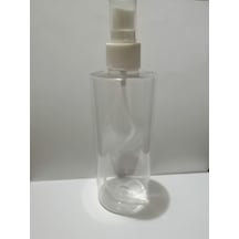 250Ml Şeffaf Plastik Şişe+Sprey Başlık.100 Adet