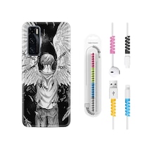 Vivo Y70 Kılıf Rasta Boyun Askılı Angel 1883 Siyah