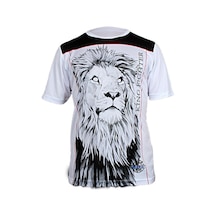 Dosmai Dijital Baskılı King Fighter Spor T-shirt Beyaz Fgt037