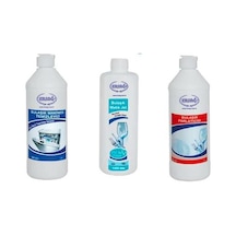 Ersağ Bulaşık Matik Jel 1 L + Bulaşık Parlatıcısı 500 ML + Bulaşık Makinesi Temizleyicisi 500 ML