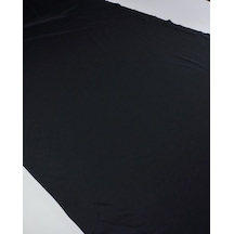 Siyah Renkte Jarse Kumaş 160x220cm-10848 Siyah