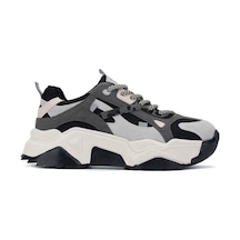 Tamer Tanca Vegan Kadın Sneakers 936 65137 Bn Ayk Sk24-25 Buz Siyah Buz - Siyah