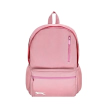 Slazenger Dört Bölmeli Pembe Okul Günlük Seyahat Sırt Çantası Pembe